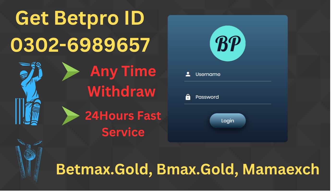 Get Betpro Account in one Click With Bonus || 0302-6989657 ||